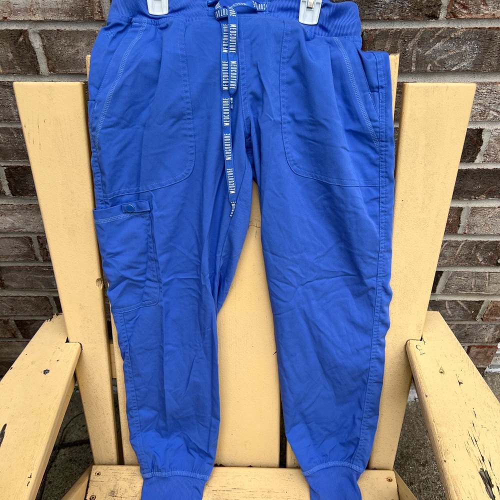 Women’s Med Couture Ceil Blue Jogger Scrubs
